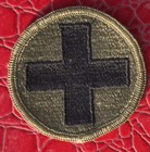 Medical Cross Patch Green Military Army Medic First Aid SELLING 🏥 COLLECTION￼ — photo 1