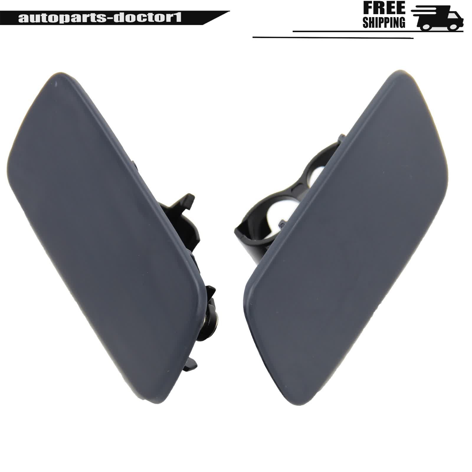 For 10-18 Rolls-Royce Ghost 61677244959 61677244960 LH+RH Headlight Washer Cover