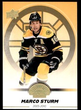 2023-24 UPPER DECK BOSTON BRUINS CENTENNIAL SPECTRUM GOLD MARCO STURM #93