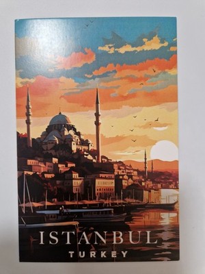 55. Souvenir Postkarten 10X15cm Istanbul Türkei Postcard Turkey Dekoration 