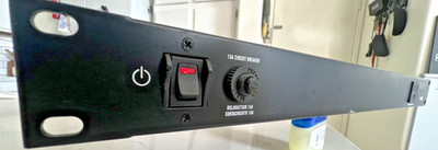 Monster Power PRO 600 Surge Protector Rack mount with Front Outlet  