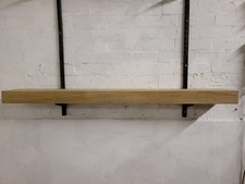Solid Oak Beam Fireplace Mantel Shelving Planed 78x180x1410mm Kiln Dried (135)