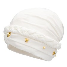 African Headwrap Turban Twisted Braid Headscarf Women Chemo Headwear Cap