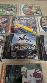 Sega Dreamcast Bundle Of 9 Games! CIB W/ Crazy Taxi (Sega Dreamcast, 2000) UFC