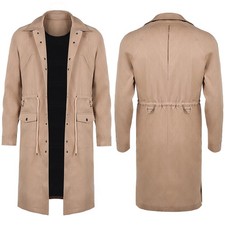 Dustin Henderson cappotto lungo giacca cosplay costume Halloween carnevale festa vestito