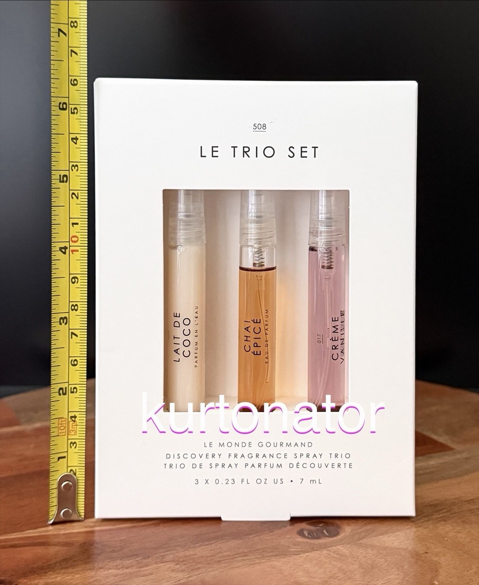 Le Monde Gourmand Le Trio Set Discovery Travel Spray 7 ml Coco