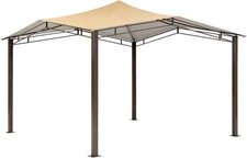 Garden Winds Canopy Top Cover for ShelterLogic Sequoia Gazebo Riplock 350 Beige