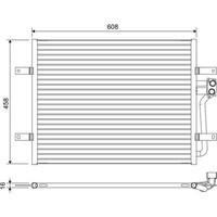 Valeo 822654 Kondensator Klimaanlage FüR VW Golf 5G1 BQ1 BE1 BE2