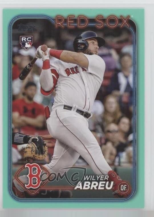 2024 Topps Series 2 Aqua Wilyer Abreu #672 05ns