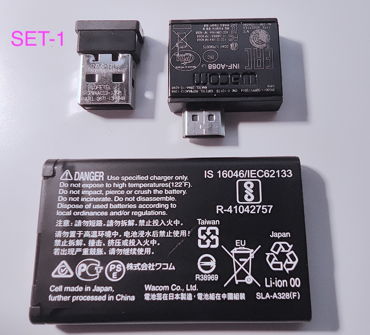 Wacom ACK-40401 Wireless Accessory Kit Genuine For Intuos & Bamboo