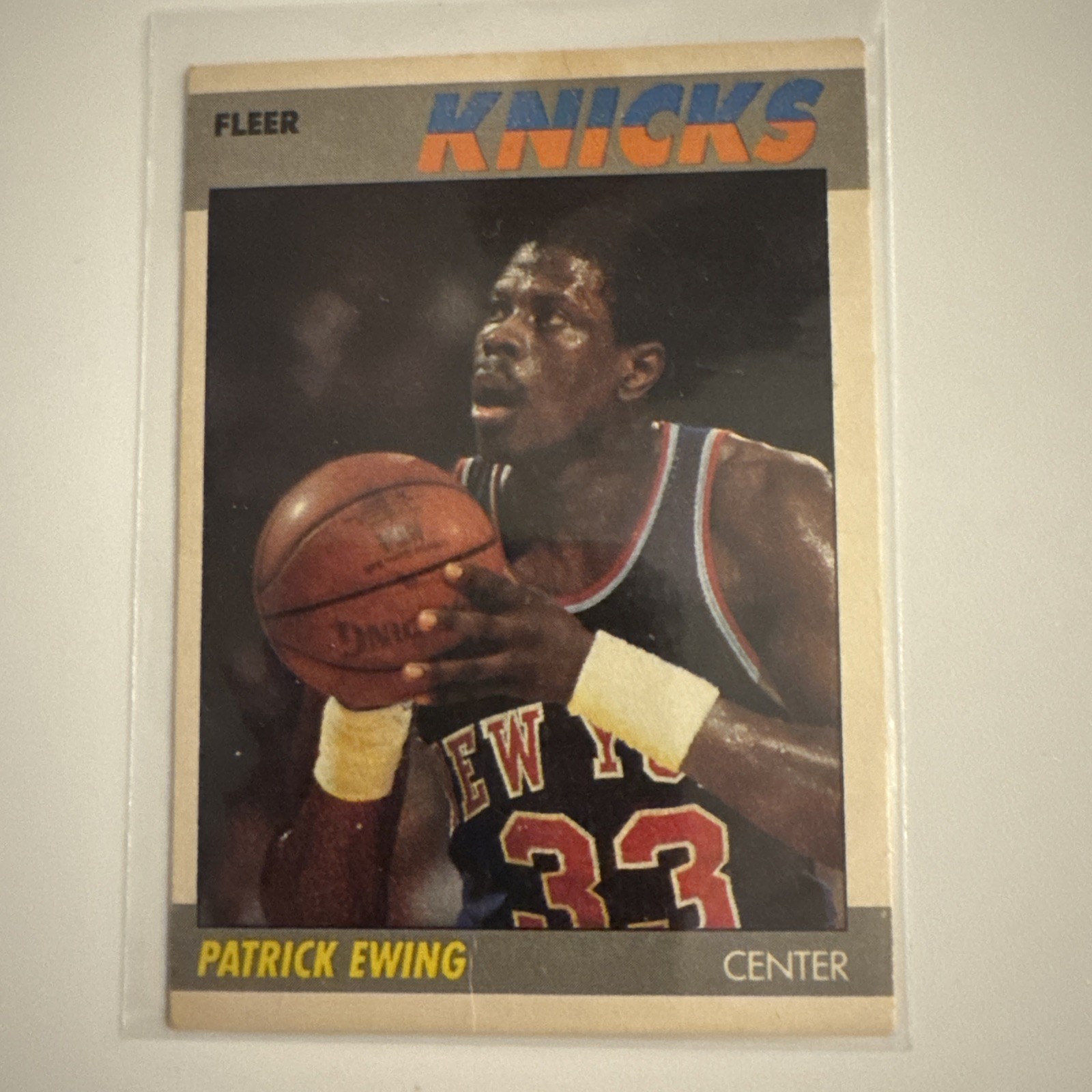 1987-88 Fleer - Patrick Ewing #37