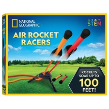 National Geographic Air Rocket Toy   Jump  Launch Dueling Medium, Multicolor