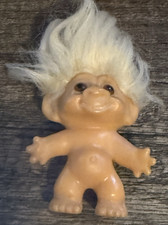DAM TROLL 3" 60's TROLL GIRL ORIGINAL HAIR EYES NO CLOTHES VINTAGE