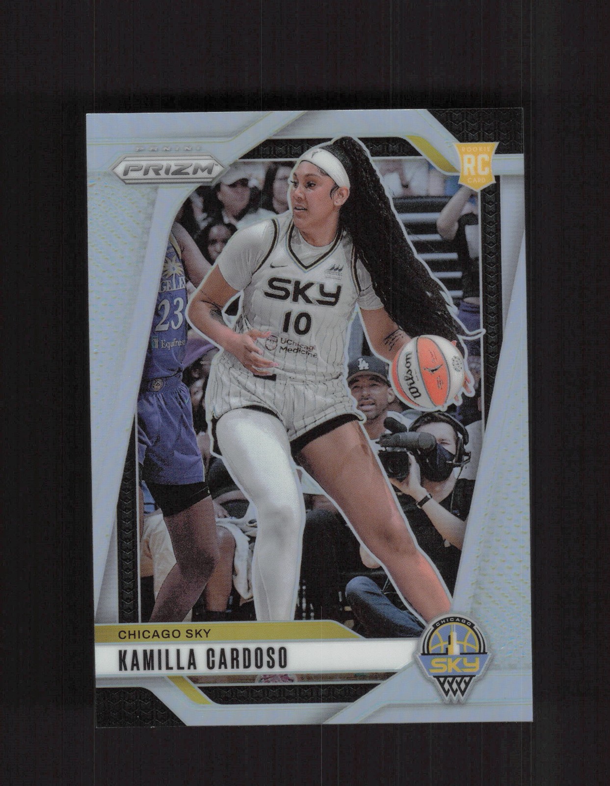 2024 Panini Prizm WNBA #93 Kamilla Cardoso Silver Prizms