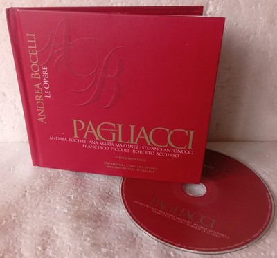 ANDREA BOCELLI Le Opere -7- Pagliacci (2006) CD, Album EDIT. Corriere Della Sera