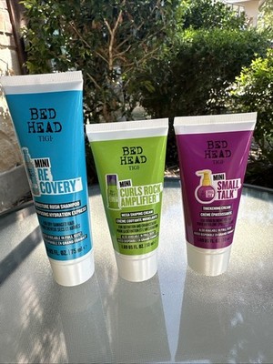 Bed Head TIGI Mini Recovery Moisture Rush Shampoo Hydration 2.53  oz Lot Of 3