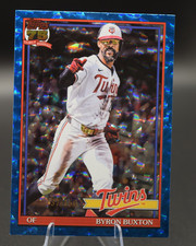 Byron Buxton 2026 Topps Series 1 #T91-92 Topps 1991 Blue Foil /150