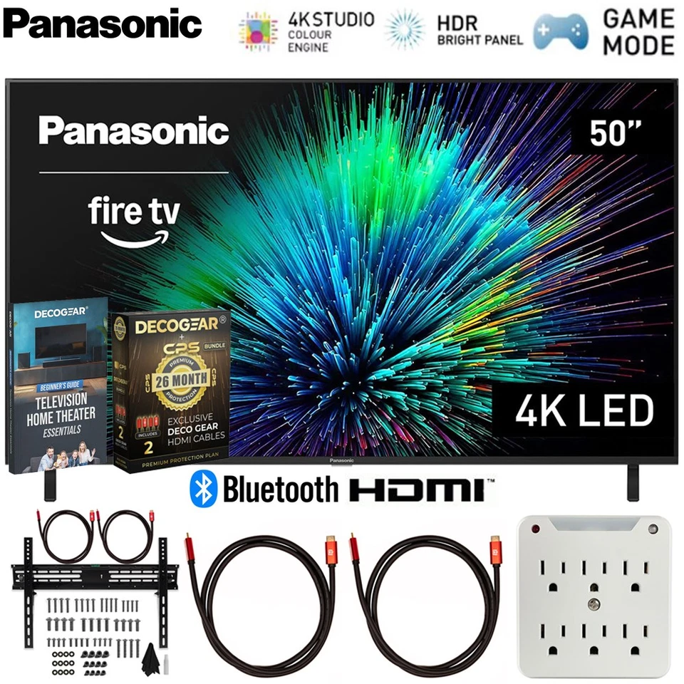 Smart Fire TV Panasonic 50 pulgadas LED 4K Ultra HD con paquete de protección de 26 meses Foto 2 de 4