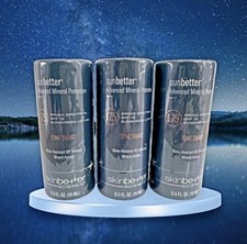 LOT OF 3 15 ML SkinBetter SCIENCE TONE SMART Sunscreen SPF75 45ML EXP. 11/2026