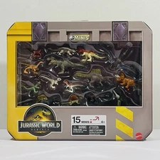 New Jurassic World Rebirth Minis 15 Mini Figure Box Set JGB53