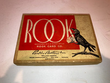 Vintage  Rook Card Game by Parker Brothers 57 CARDS