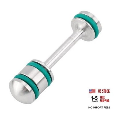 1pc LS Oil Diverter Barbell, High Performance Aluminum Alloy Oil Gallery Plug 
