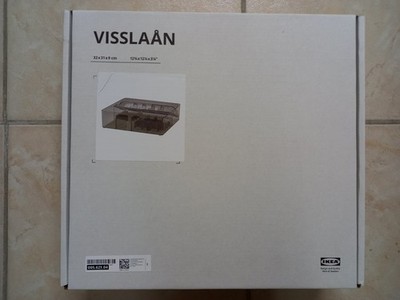 IKEA - ''Visslaan'' Aufbewahrungsbox Kunststoff, Unbenutzt, in OVP 