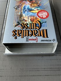 Castlevania III 3 - Nintendo NES - Authentic Original - Complete w/ Manual