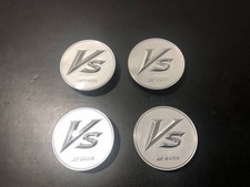 Jdm Work Vs Wheel Cap Center Cap 4individual Used 55mm Vskf Vsxx White No Tires