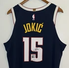 Nikola Jokic Signed Denver Nuggets Nike ADV NBA Authentic Auto Jersey USASM BAS