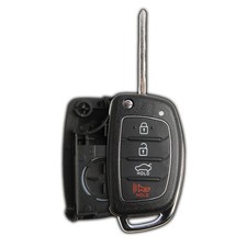 For 2014 2015 2016 2017 Replacement Hyundai Sonata Shell Case Flip Key Pad Car