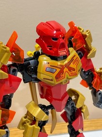 LEGO BIONICLE Tahu - Master of Fire 70787 Complete + Instructions and Gold Mask