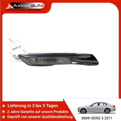 🇩🇪 LINKER WIEDERHOLUNGSKOTFLÜGEL ➤ BMW SERIE 5 63137154167 ♻️