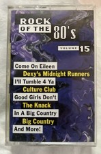 Rock Of The 80s Volume 15 Cassette Tape Compilation Priority Records Untested
