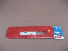 NOS Bosch TS1007 Steel Table Saw Dado Cutter Insert Throat Plates 13-9/16x3-3/4"