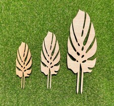 Monstera Eco Friendly Oak Veneered Wooden Plant Trellis 