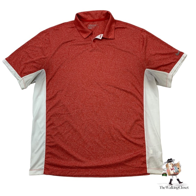 Nike Golf Shirt Mens XL Extra Large Victory Block Athletic Tour Performance Polo
