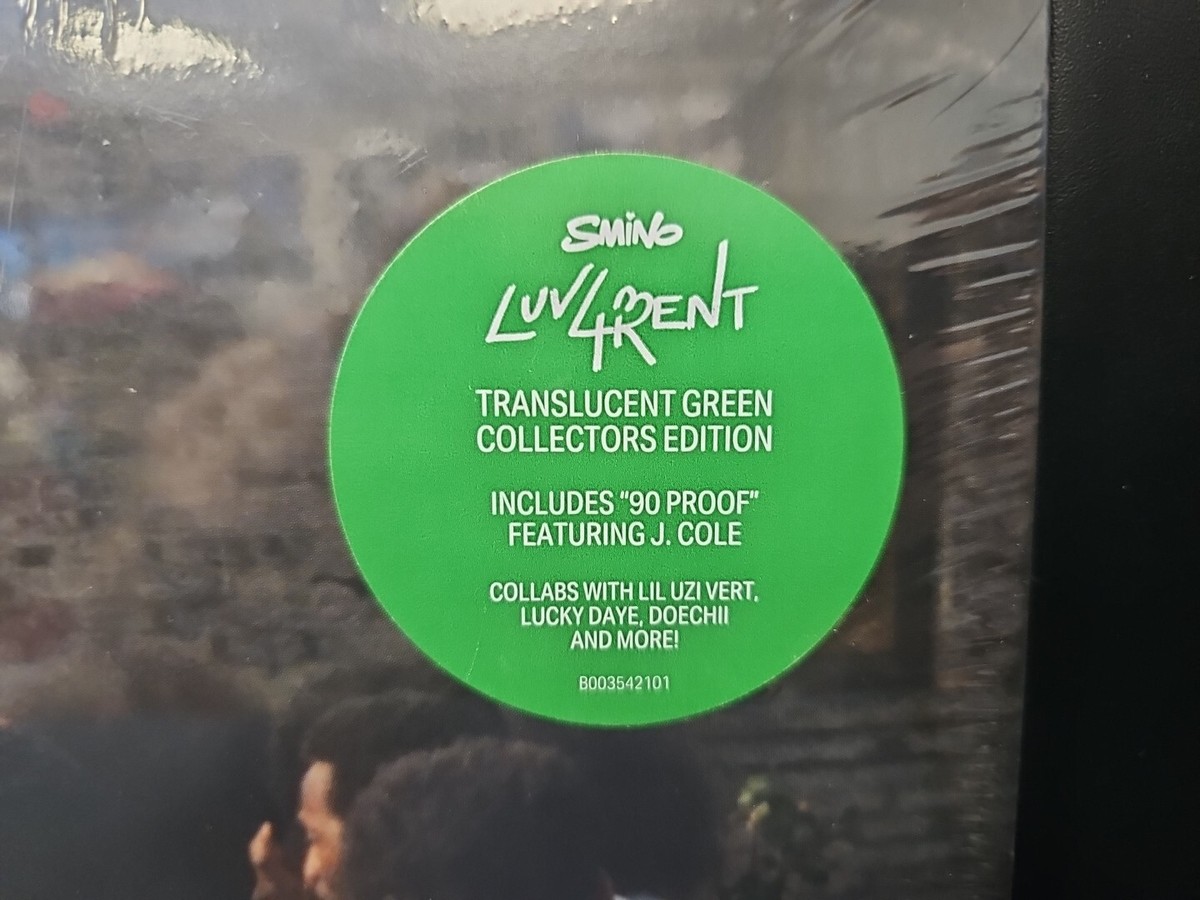 Smino - Luv 4 Rent - Collectors Edition Translucent Green VINYL