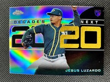 2020 DNC-22 Jesus Luzardo ToppsChrome Updates Baseball Decades Next RC Athletics