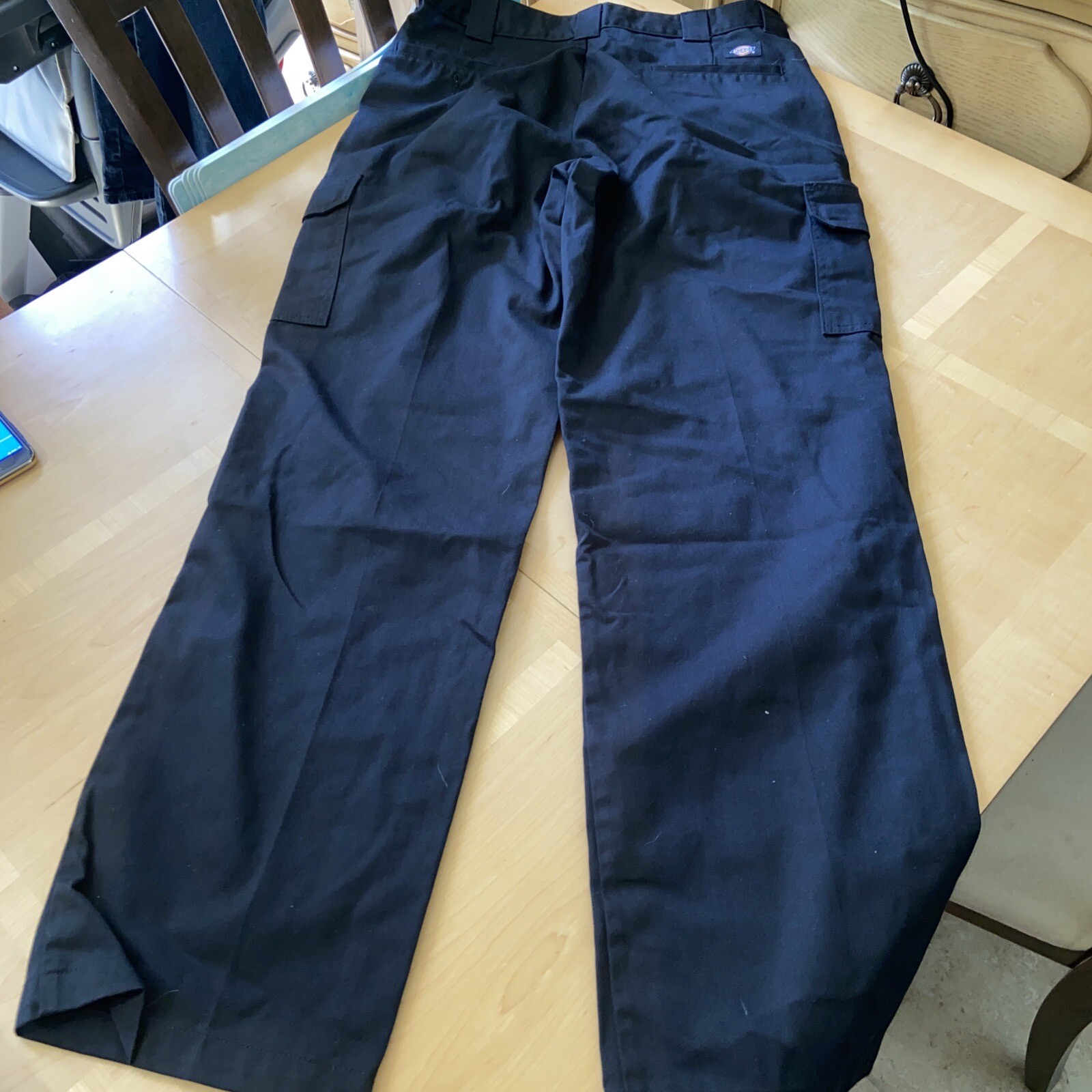 Dickies Cargo Pants 34x34 Black Relaxed Fit Black Mens eBay