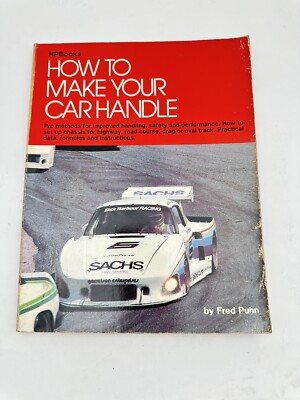 How To Make Your Car Handle Book By Fred Puhn | eBay