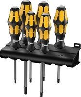 Schraubendr.-Satz Torx 6-Tlg. Schlagkappe Wera