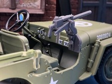 124 Scale Battleground M48 Jeep Dashboard Mounted M1919a4 Machine Gun 124 Scale Battleground M48 Jeep Dashboard Mounted M1919a4 Machine Gun