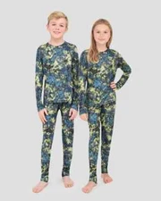 Terramar 2.0 Kids Free Ride Heritage 2pc Base Layer Set Speedy Galaxy 2T
