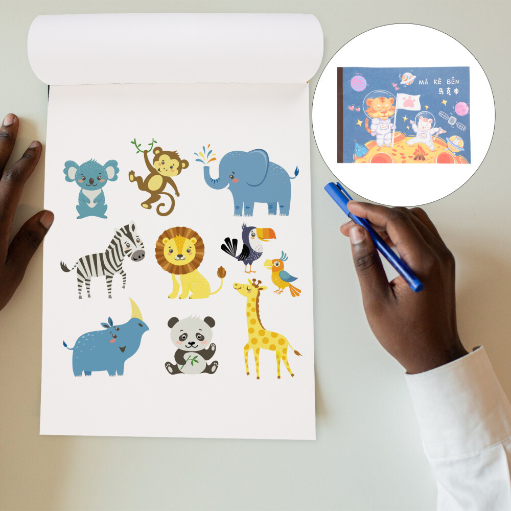 6 Pcs Sketchbook Paper Child Diary Sketchbooks Travel Notebook eBay