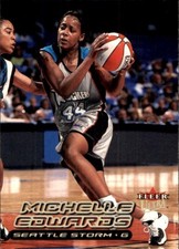 2000 Ultra WNBA #62 Michelle Edwards SEATTLE STORM IOWA HAWKEYES