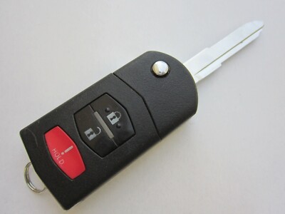 OEM MAZDA 2 3 5 CX7 CX9 FLIP KEY FOB KEYLESS REMOTE ALARM BGBX1T478SKE12501