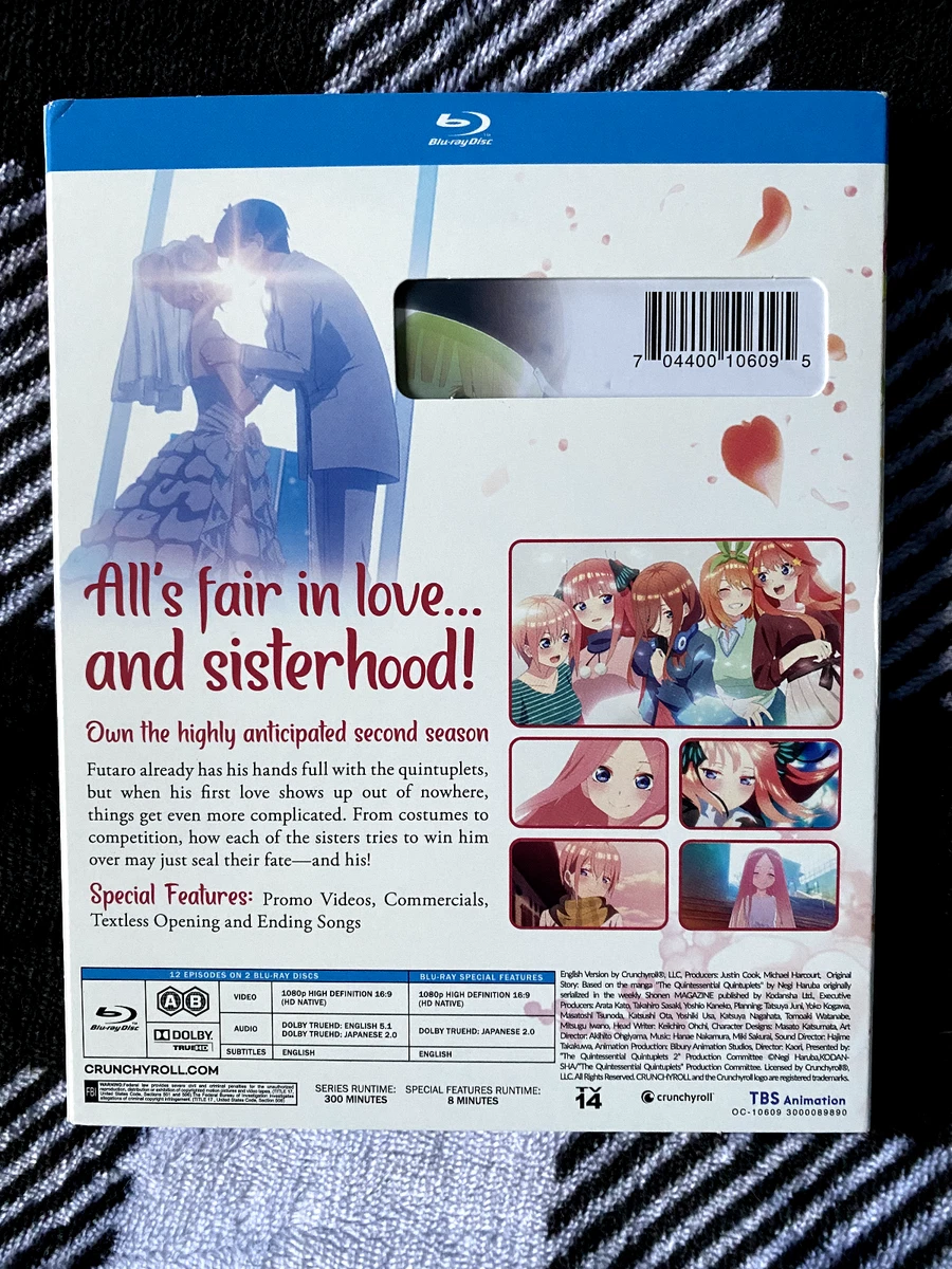 The Quintessential Quintuplets 2: Season 2 (Blu-ray)