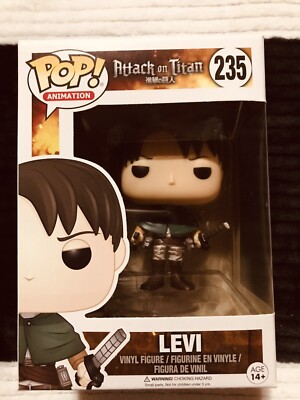 FUNKO POP! ANIMATION: ATTACK ON TITAN - LEVI ACKERMAN 235 VINYL