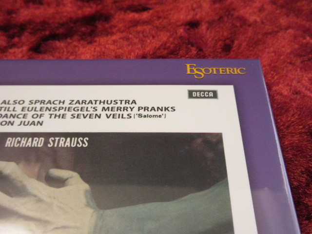 ESOTERIC SACD ESSD-90149 Richard Strauss Also sprach Zarathustra